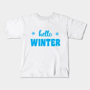 Hello Winter Kids T-Shirt